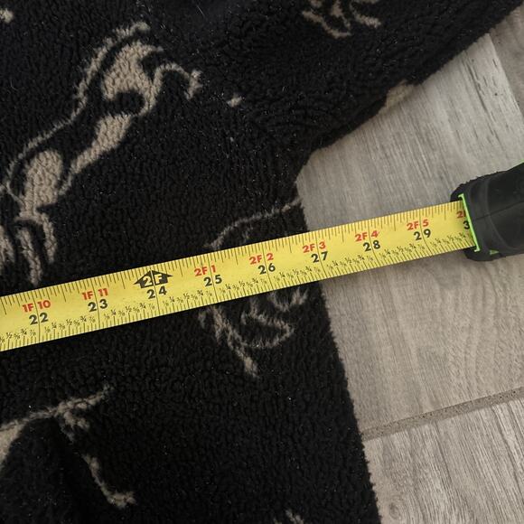 Vintage Kerrits Sherpa Fleece Lined Sweater Jacket Made In USA Full Zip Men Sz L - Picture 7 of 10